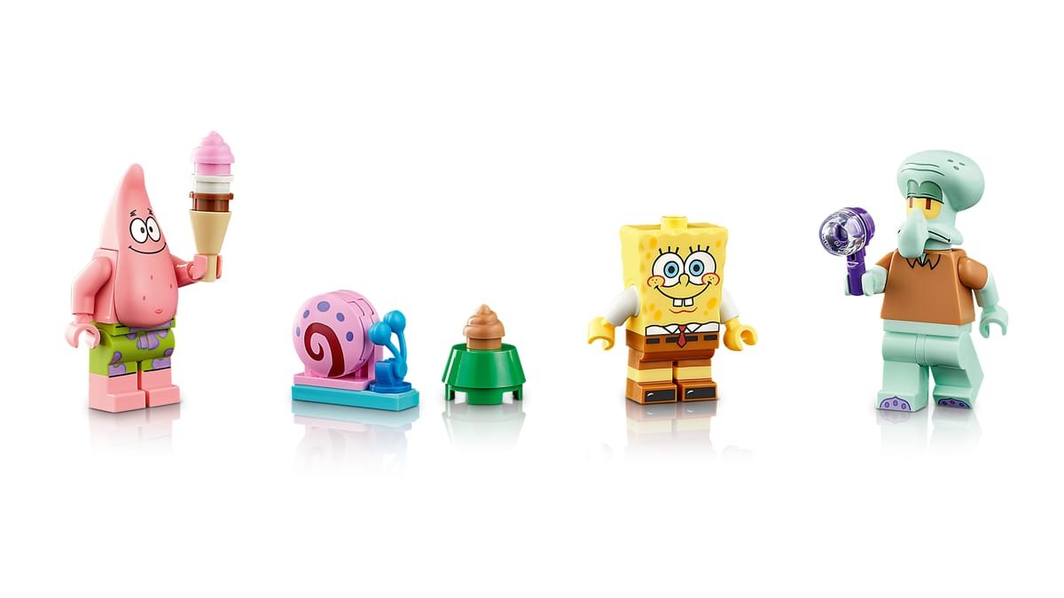La maison ananas de Bob l'éponge en briques LEGO