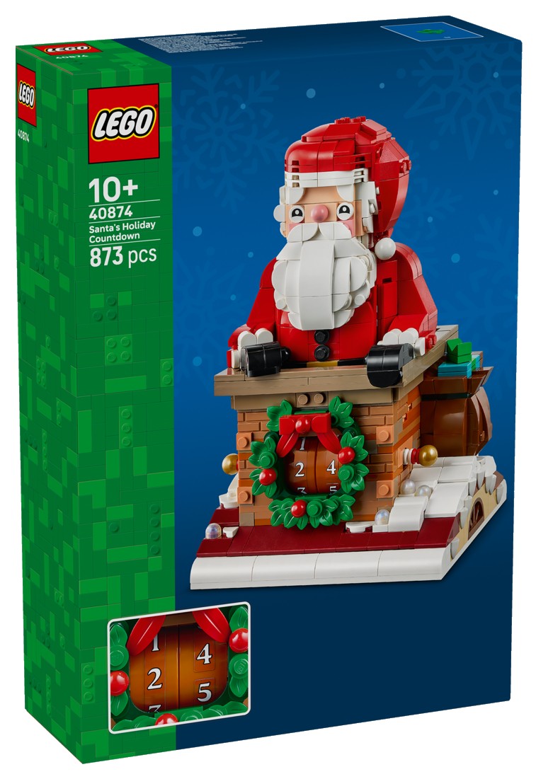 Compte à rebours avant l'arrivée du Père Noël - LEGO #40874 (2026)
