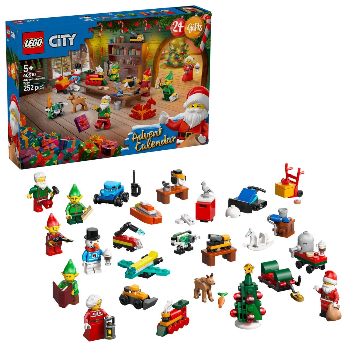 Calendrier de l'Avent LEGO City 2026 - LEGO City # 60510 (2026)
