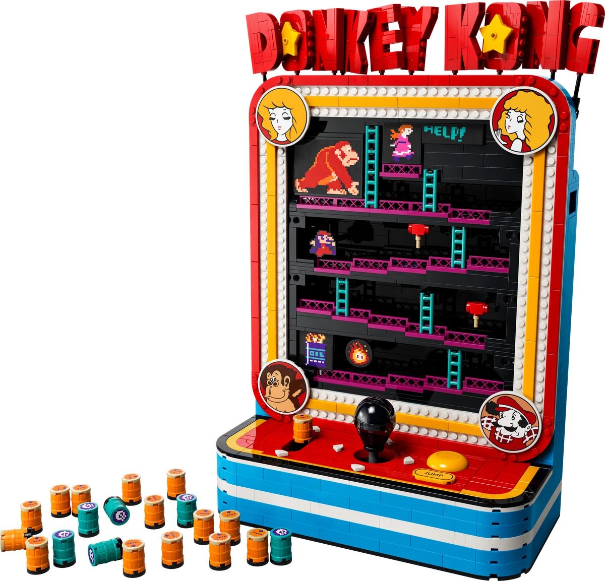 Jeu d'arcade Donkey Kong™ - LEGO Super Mario # 72051 (2026)