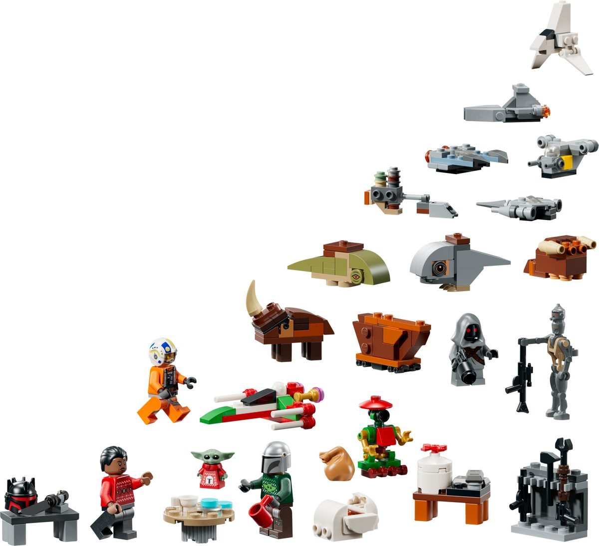 Calendrier de l'Avent LEGO Star Wars 2026 - LEGO Star Wars # 75456 (2026)