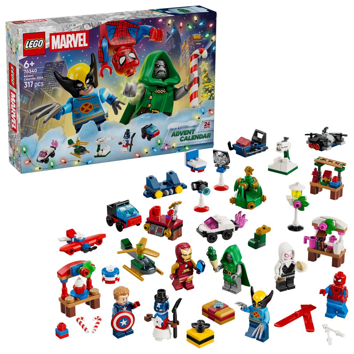 Calendrier de l'Avent LEGO Marvel 2026 - LEGO Marvel # 76340 (2026)