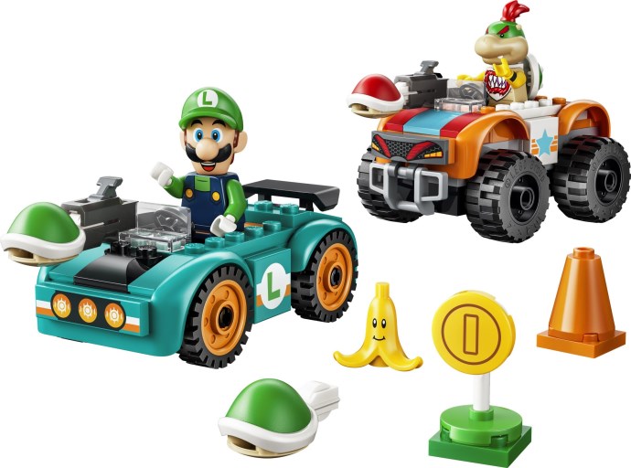 Mario Kart™ - Luigi contre Bowser Jr. - LEGO Super Mario # 72056 (2027)