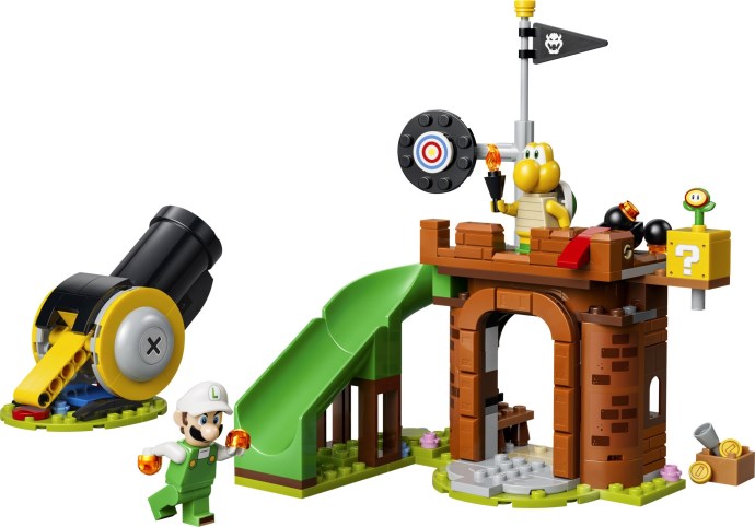 Affrontement de Luigi de feu contre Koopa - LEGO Super Mario # 72061 (2027)