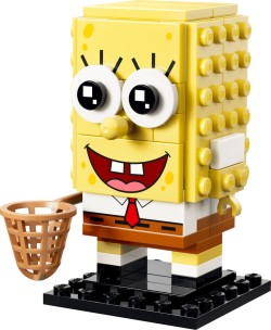 Figurine de Bob l'éponge - LEGO BrickHeadz # 40858 (2026)