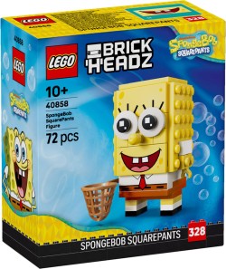 Figurine de Bob l'éponge - LEGO BrickHeadz # 40858 (2026)