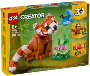 Les adorables animaux : le panda roux - LEGO Creator # 31394 (2026)