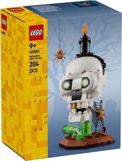 Bougie crâne d'Halloween - LEGO Saisonnier # 40883 (2026)