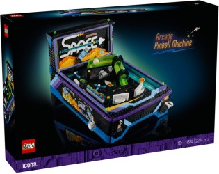Flipper d'arcade - LEGO Icons # 11374 (2026)