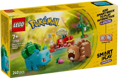 SMART Play : Bulbizarre et Keunotor, délice de baies - LEGO Pokémon # 72155 (2026)