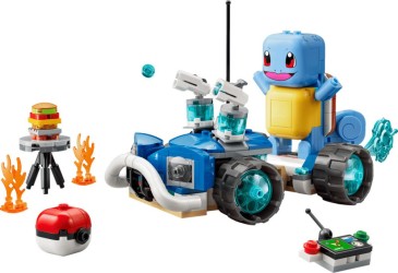 SMART Play : L’aventure de Carapuce avec le buggy du Dresseur - LEGO Pokémon # 72156 (2026)