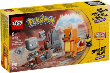 SMART Play : Salamèche et Racaillou, le combat dans la grotte - LEGO Pokémon # 72157 (2026)