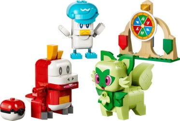SMART Play : Combat entre Poussacha, Chochodile et Coiffeton - LEGO Pokémon # 72158 (2026)