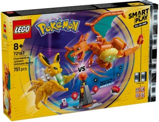 SMART Play : Le combat ultime entre Dracaufeu et Voltali - LEGO Pokémon # 72167 (2026)