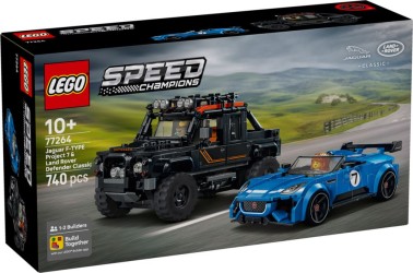 La Jaguar Project 7 et le Land Rover Defender - LEGO Speed Champions # 77264 (2026)