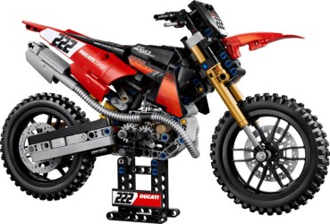 La moto Ducati Desmo450 MX Factory - LEGO Technic # 42238 (2026)