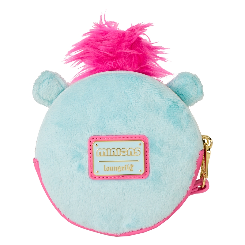 Portefeuille Loungefly Minions : Minions Fluffy Unicorn Exclusive Costume Plush Wristlet Wallet