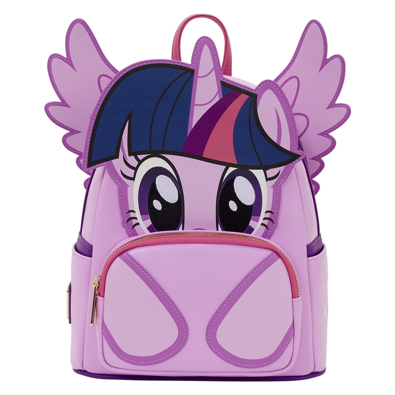 Mini sac à dos Loungefly My Little Pony : My Little Pony Twilight Sparkle Cosplay Glitter Mini Backpack