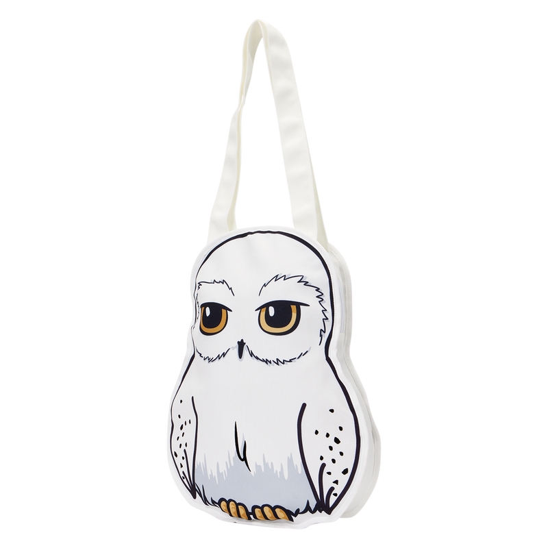Tote bag Loungefly Harry Potter : Harry Potter Hedwig Cosplay Oversized Canvas Tote Bag