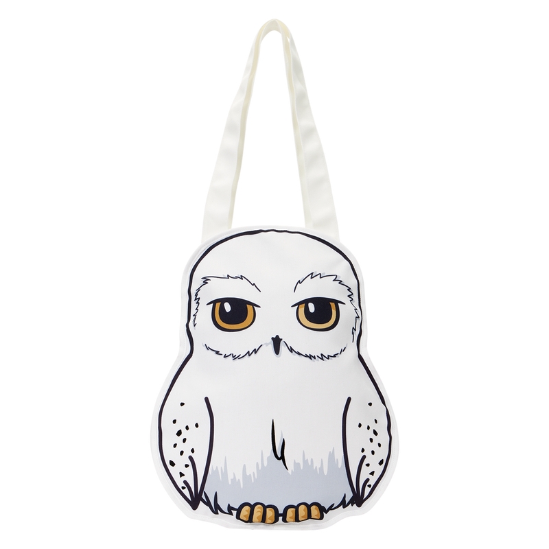 Tote bag Loungefly Harry Potter : Harry Potter Hedwig Cosplay Oversized Canvas Tote Bag