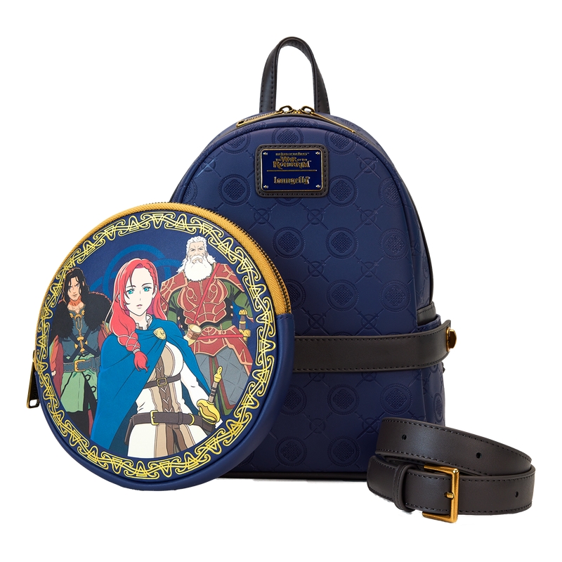 Mini sac à dos Loungefly The Lord of the Rings : The Lord Of The Rings: The War Of The Rohirrim Mini Backpack With Belt Bag