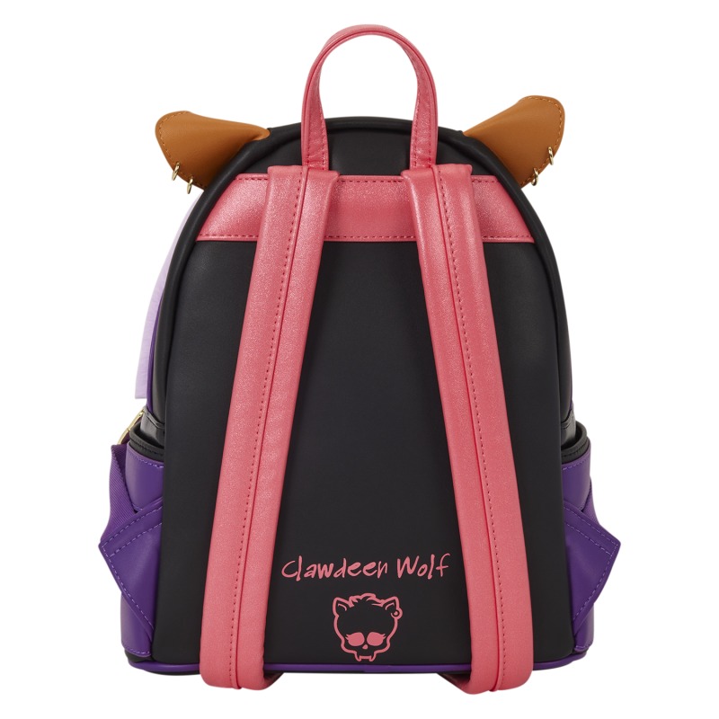 Mini sac à dos Loungefly Monster High : Monster High Clawdeen Wolf Cosplay Mini Backpack with Coin Bag