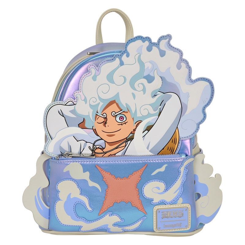 Mini sac à dos Loungefly One Piece : NYCC Limited Edition GEAR5 Luffy Glow Cosplay Mini Backpack - ONE PIECE