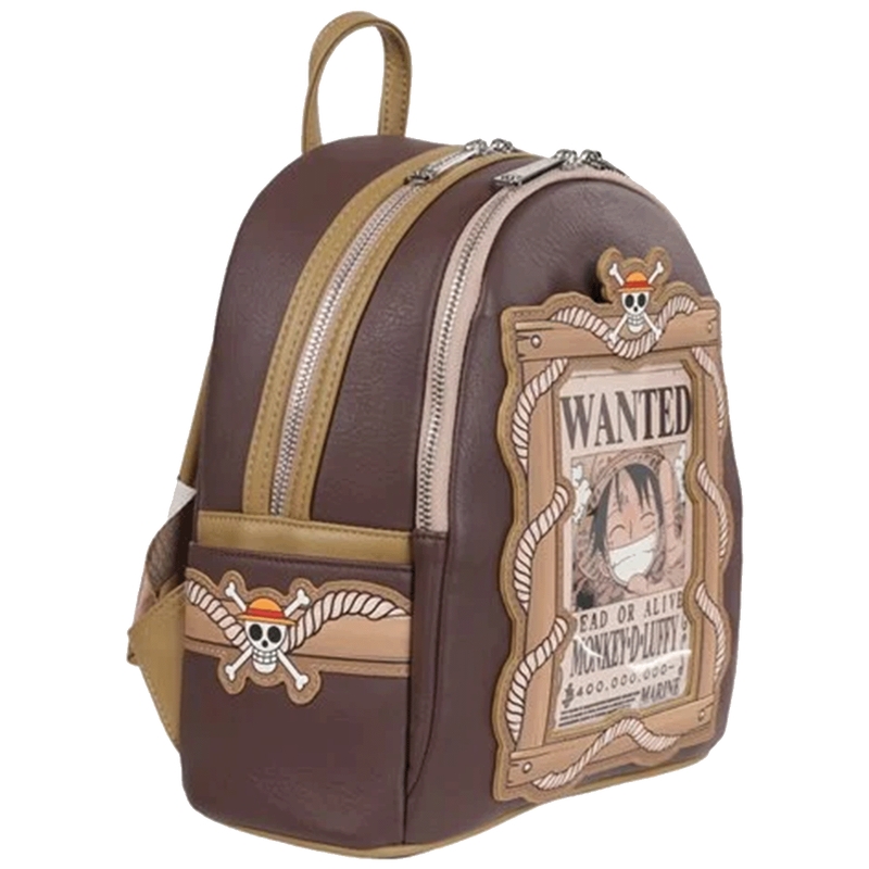 Mini sac à dos Loungefly One Piece : One Piece Wanted Poster Mini Backpack
