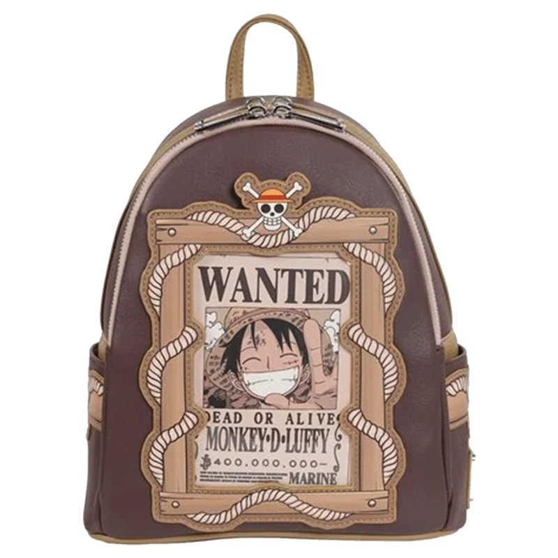 Mini sac à dos Loungefly One Piece : One Piece Wanted Poster Mini Backpack
