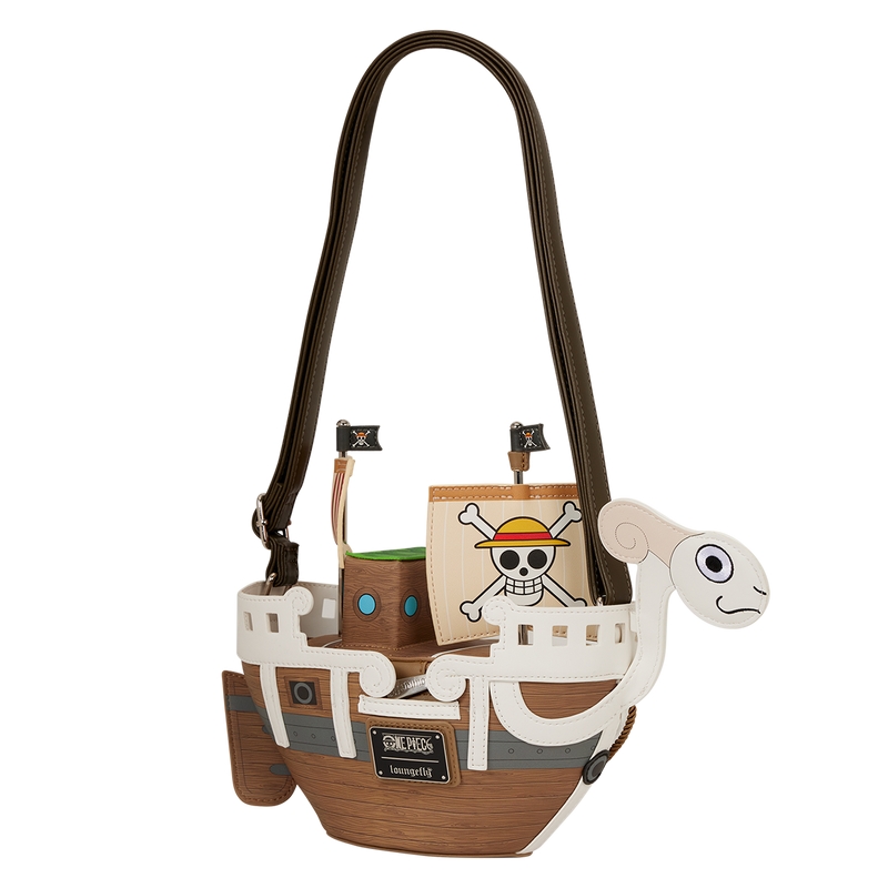 Sac Loungefly One Piece : SDCC Limited Edition One Piece Going Merry Figural Crossbody Bag