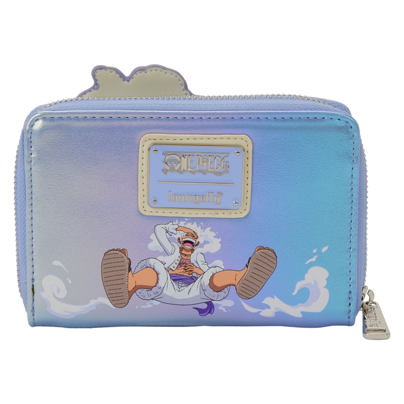 Portefeuille Loungefly One Piece : NYCC Limited Edition GEAR5 Luffy Glow Cosplay Zip Around Wallet - ONE PIECE