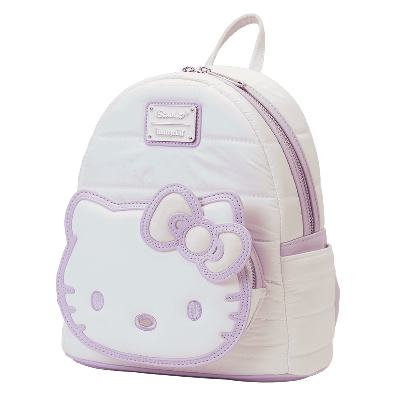 Mini sac à dos Loungefly Sanrio : Sanrio Exclusive Hello Kitty Quilted Texture Mini Backpack