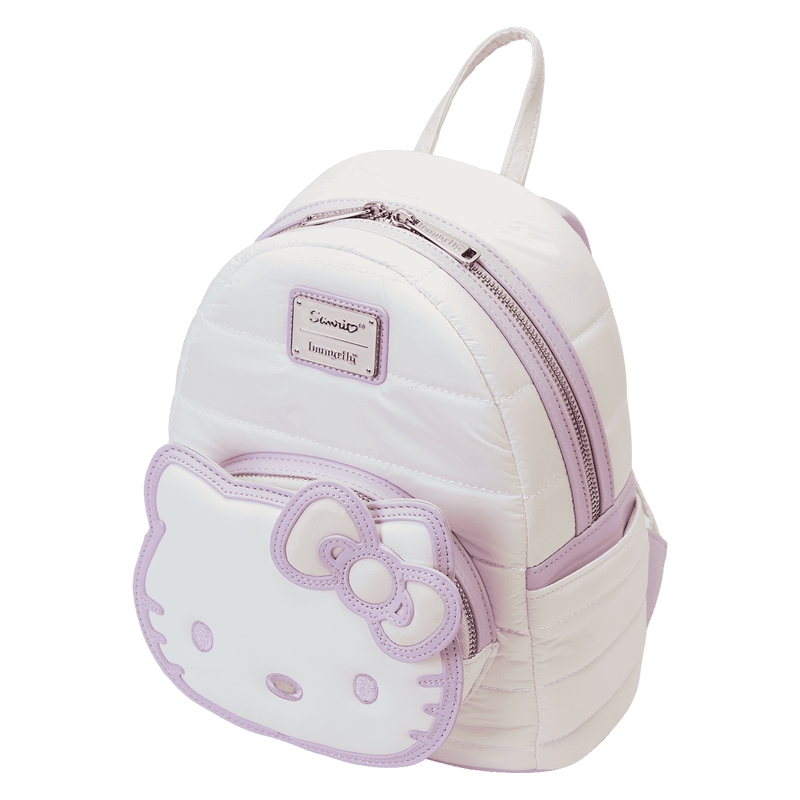 Mini sac à dos Loungefly Sanrio : Sanrio Exclusive Hello Kitty Quilted Texture Mini Backpack