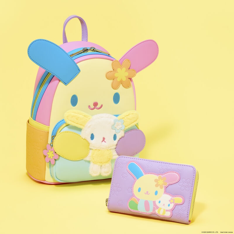 Mini sac à dos Loungefly Sanrio : Sanrio Exclusive U*SA*HA*NA Color Block Cosplay Mini Backpack