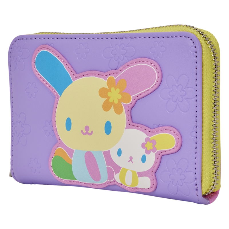 Portefeuille Loungefly Sanrio : Sanrio Exclusive U*SA*HA*NA Color Block Zip Around Wallet