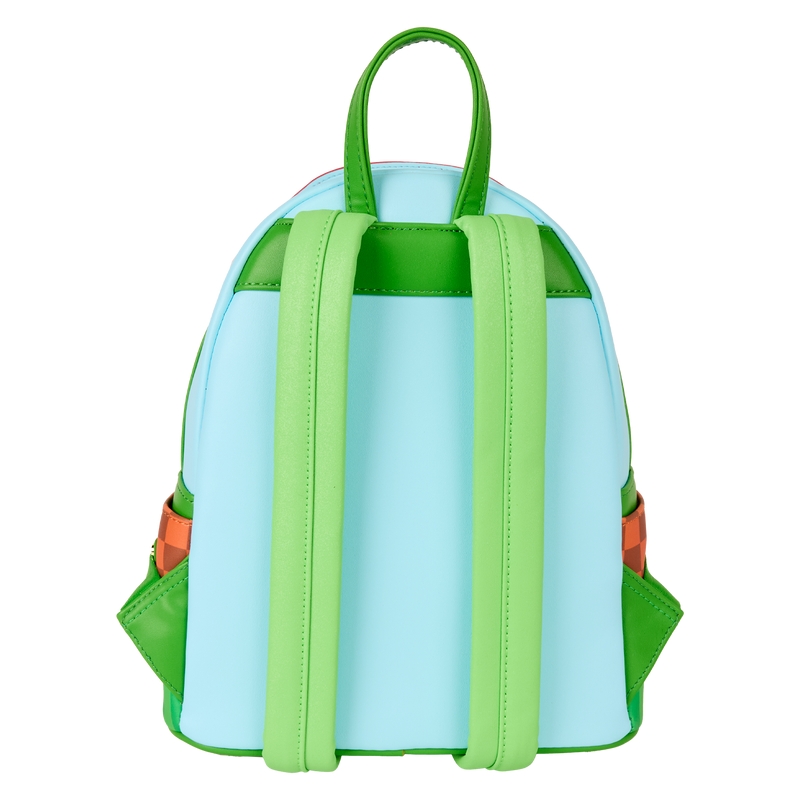 Mini sac à dos Loungefly Sonic The Hedgehog : Sonic The Hedgehog Limited Edition Knuckles Emerald Glitter Mini Backpack