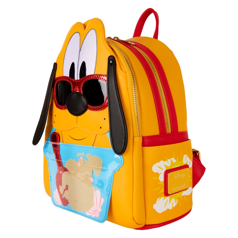 Mini sac à dos Loungefly Disney : Pluto Exclusive Summer Beach Cosplay Mini Backpack