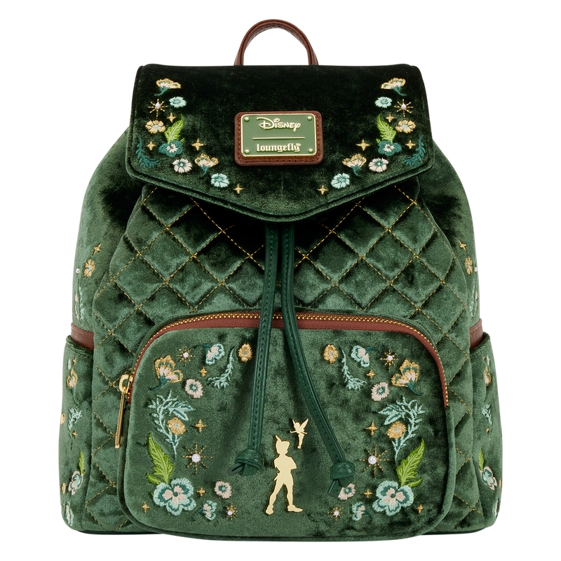 Mini sac à dos Loungefly Disney : Peter Pan Exclusive Quilted Texture Mini Backpack