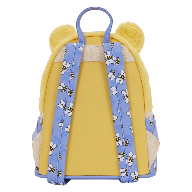 Mini sac à dos Loungefly Disney : Winnie the Pooh Exclusive Classic Bedtime Plush Cosplay Mini Backpack