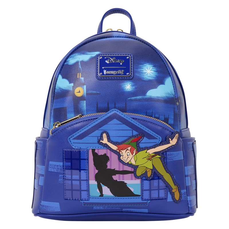 Mini sac à dos Loungefly Disney : Peter Pan Exclusive London Light-Up Mini Backpack