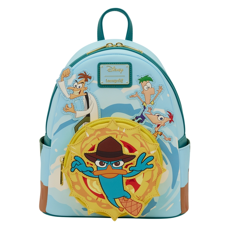 Mini sac à dos Loungefly - Phineas and Ferb Disney