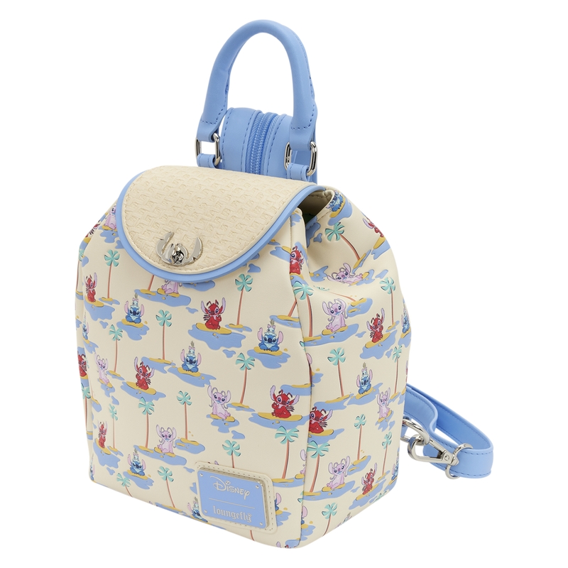 Mini sac à dos Loungefly - Lilo & Stitch Disney