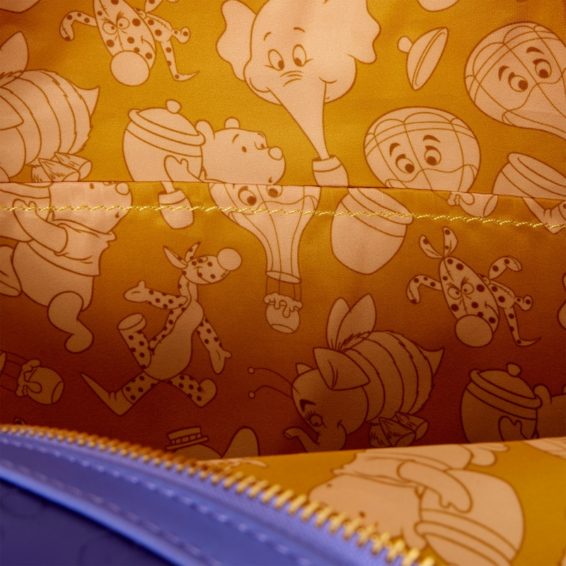 Mini sac à dos Loungefly Disney : D23 Exclusive Winnie the Pooh Heffalumps & Woozles Mini Backpack