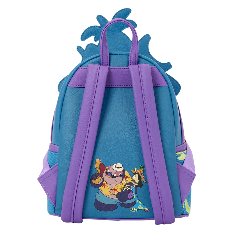 Mini sac à dos Loungefly Disney : D23 Exclusive Lilo & Stitch Pleakley in Disguise Cosplay Mini Backpack