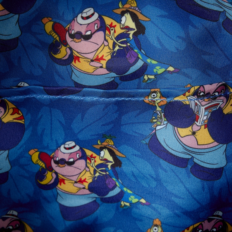 Mini sac à dos Loungefly Disney : D23 Exclusive Lilo & Stitch Pleakley in Disguise Cosplay Mini Backpack