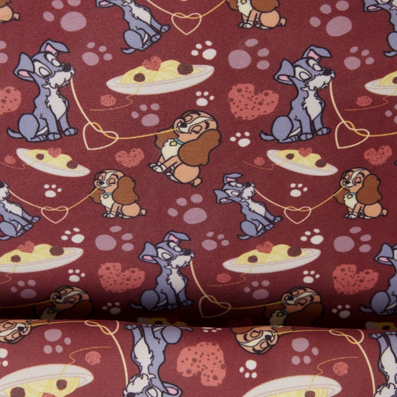 Mini sac à dos Loungefly - Lady and the Tramp Disney