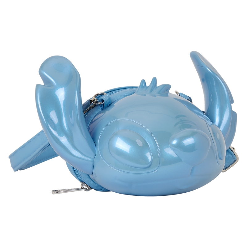 Sac Loungefly Disney : SDCC Limited Edition Stitch Molded Figural Crossbody Bag