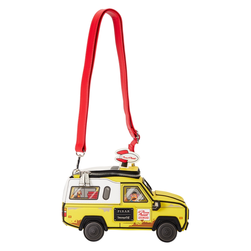 Sac Loungefly Pixar : Toy Story 30th Anniversary Exclusive Pizza Planet Car Light-Up Figural Crossbody Bag