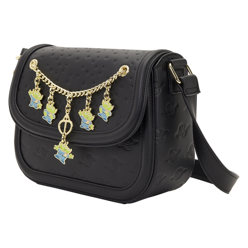 Sac Loungefly Pixar : Toy Story 5 Aliens Charm Crossbody Bag