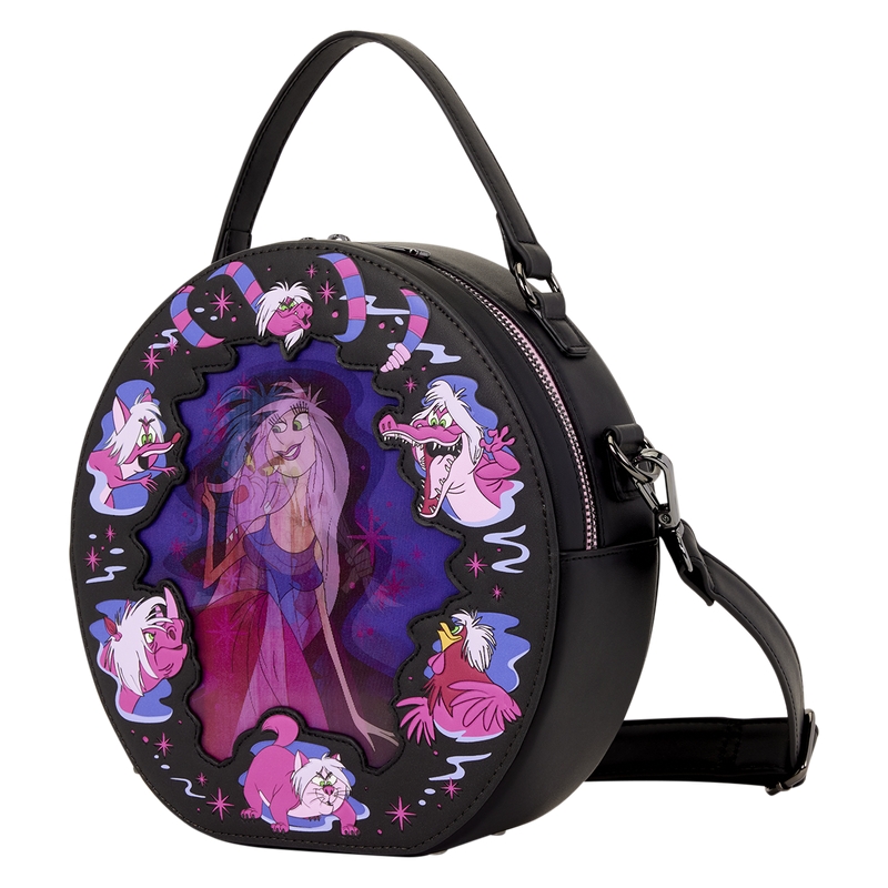Sac Loungefly Disney : The Sword in the Stone Madam Mim Lenticular Crossbody Bag